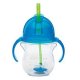 Straw Trainer Cup Blue,7 Ounce