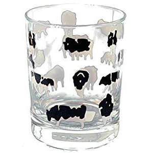 Cows bar supplies glass